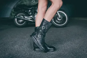 Punk Priestess Leather Boots