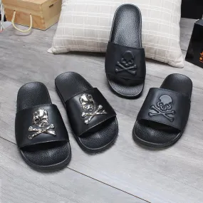 Zapps Skull Slide Slippers (Women's Size)